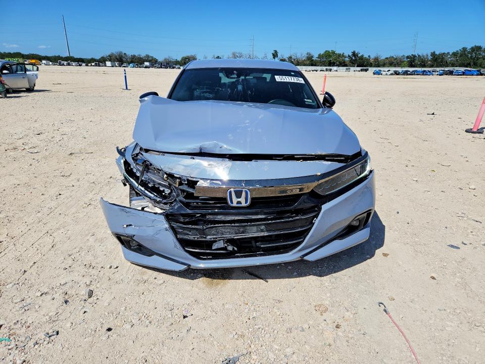 55117736 :رقم المزاد ، 1HGCV3F24NA031232 vin ، 2022 Honda Accord مزاد بيع