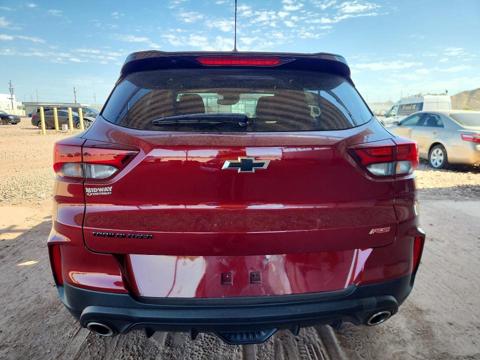 2022 Chevrolet Trailblazer მანქანა იყიდება აუქციონზე, vin: KL79MTSL3NB095022, აუქციონის ნომერი: 53261486