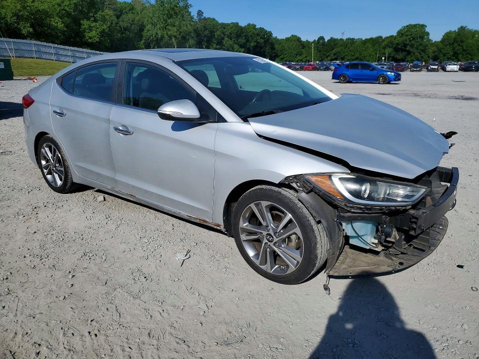 2017 Hyundai Elantra მანქანა იყიდება აუქციონზე, vin: KMHD84LF3HU201456, აუქციონის ნომერი: 52156486