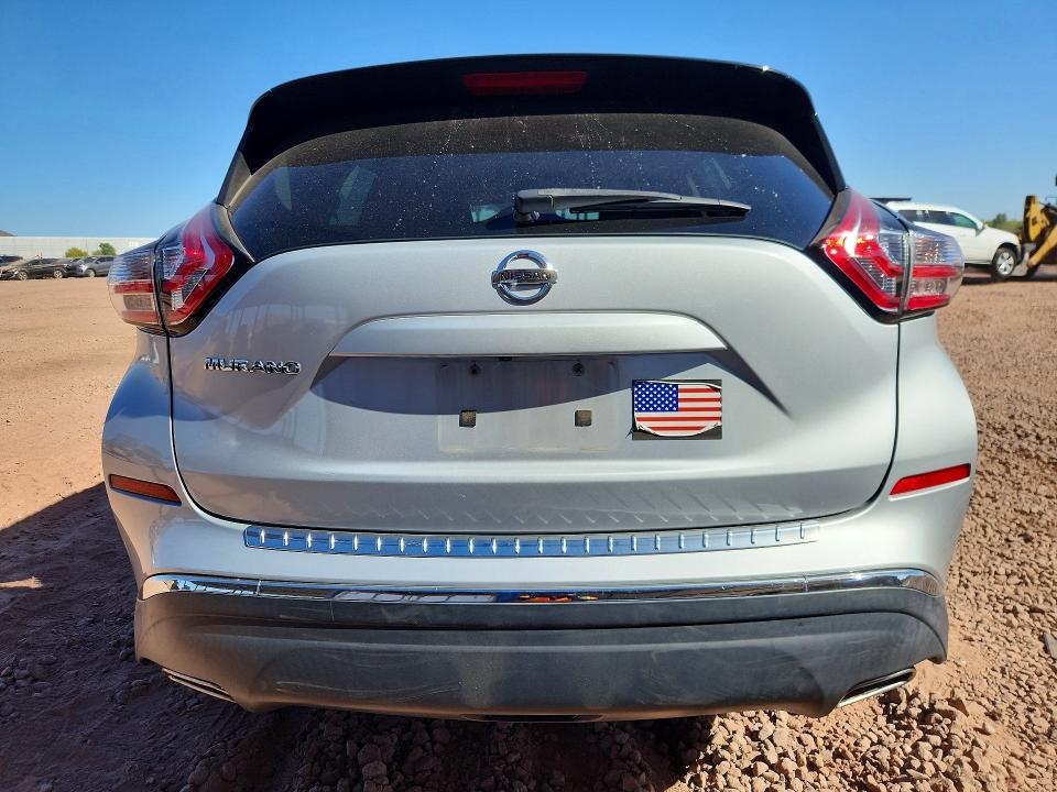 55561666 :رقم المزاد ، 5N1AZ2MG1HN175316 vin ، 2017 Nissan Murano مزاد بيع