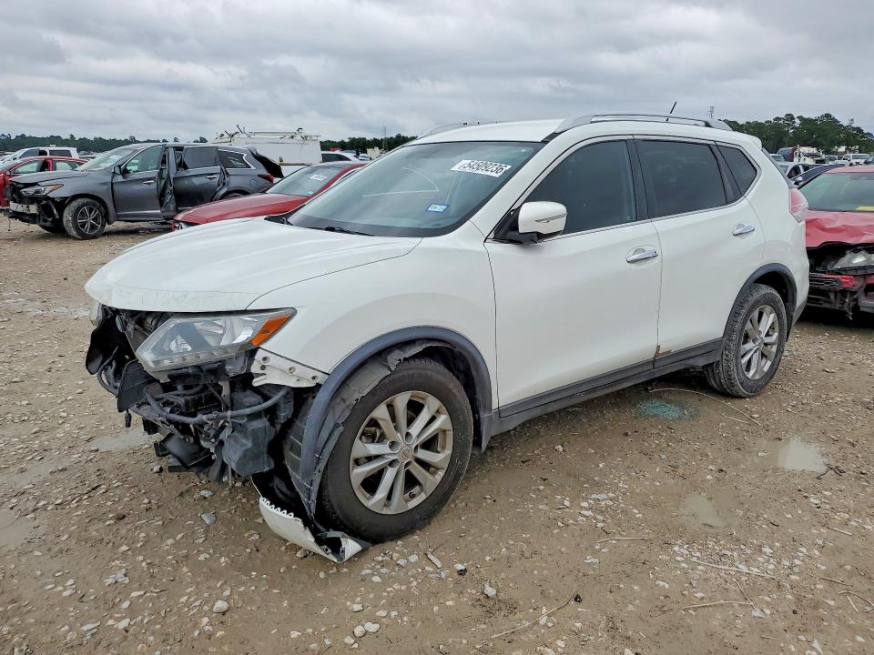 2015 Nissan Rogue მანქანა იყიდება აუქციონზე, vin: KNMAT2MTXFP575234, აუქციონის ნომერი: 54509236