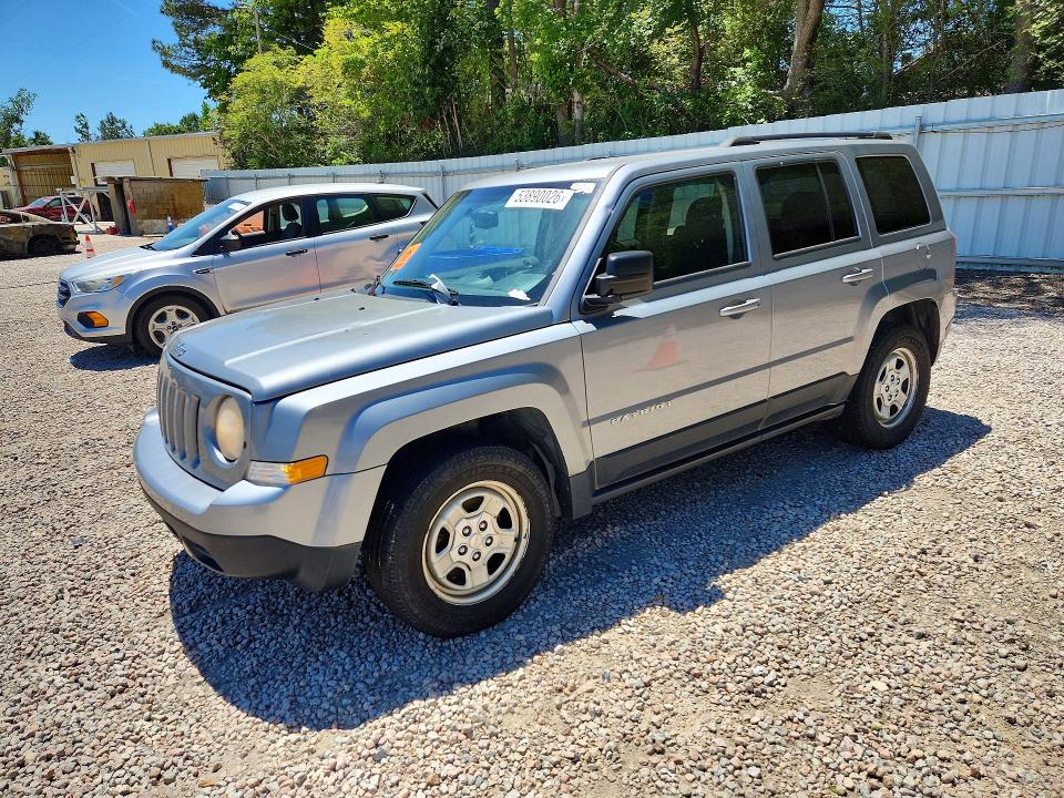 Auction sale of the 2016 Jeep Patriot, vin: 1C4NJPBA7GD633762, lot number: 53890026