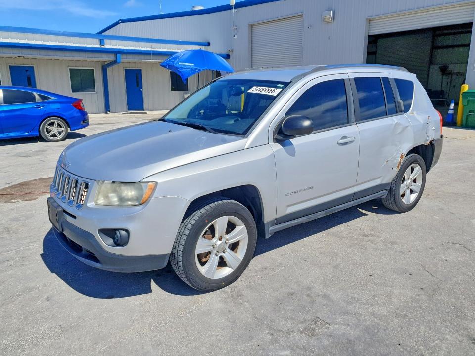 2012 Jeep Compass მანქანა იყიდება აუქციონზე, vin: 1C4NJDBB2CD576940, აუქციონის ნომერი: 54484866