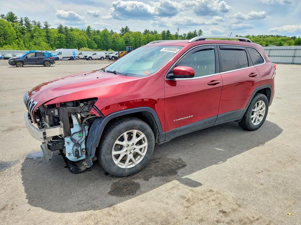 2017 Jeep Cherokee მანქანა იყიდება აუქციონზე, vin: 1C4PJMCS8HW615081, აუქციონის ნომერი: 54990086