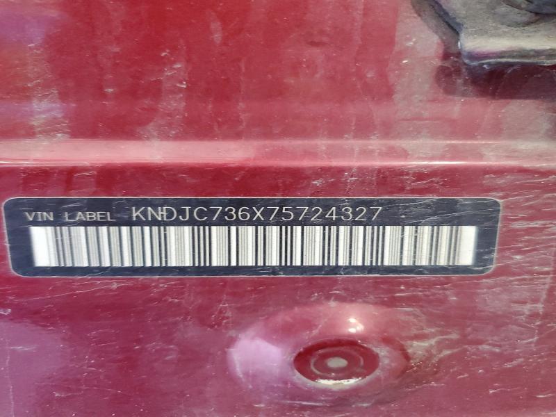 Aukcja sprzedaży 2007 Kia Sorento, vin: KNDJC736X75724327, numer aukcji: 51987226