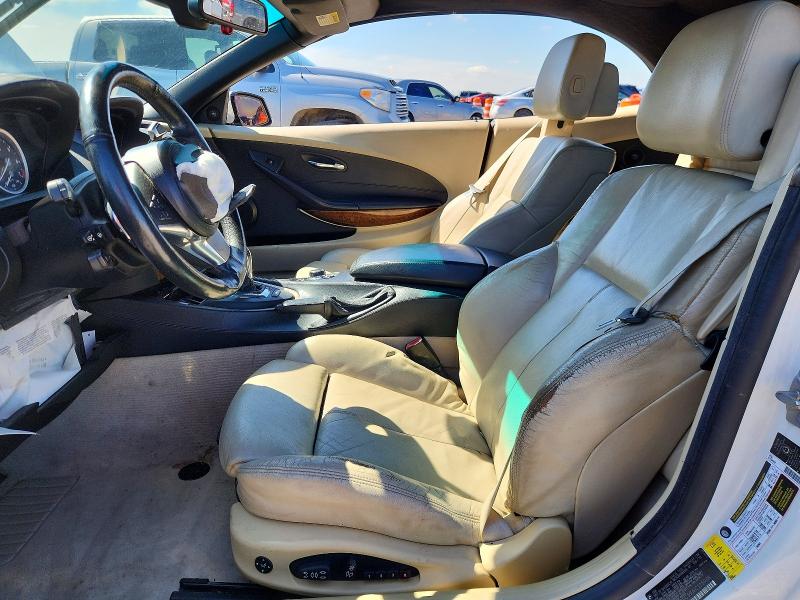 2010 Bmw 650 მანქანა იყიდება აუქციონზე, vin: WBAEB5C59AC225938, აუქციონის ნომერი: 55107476