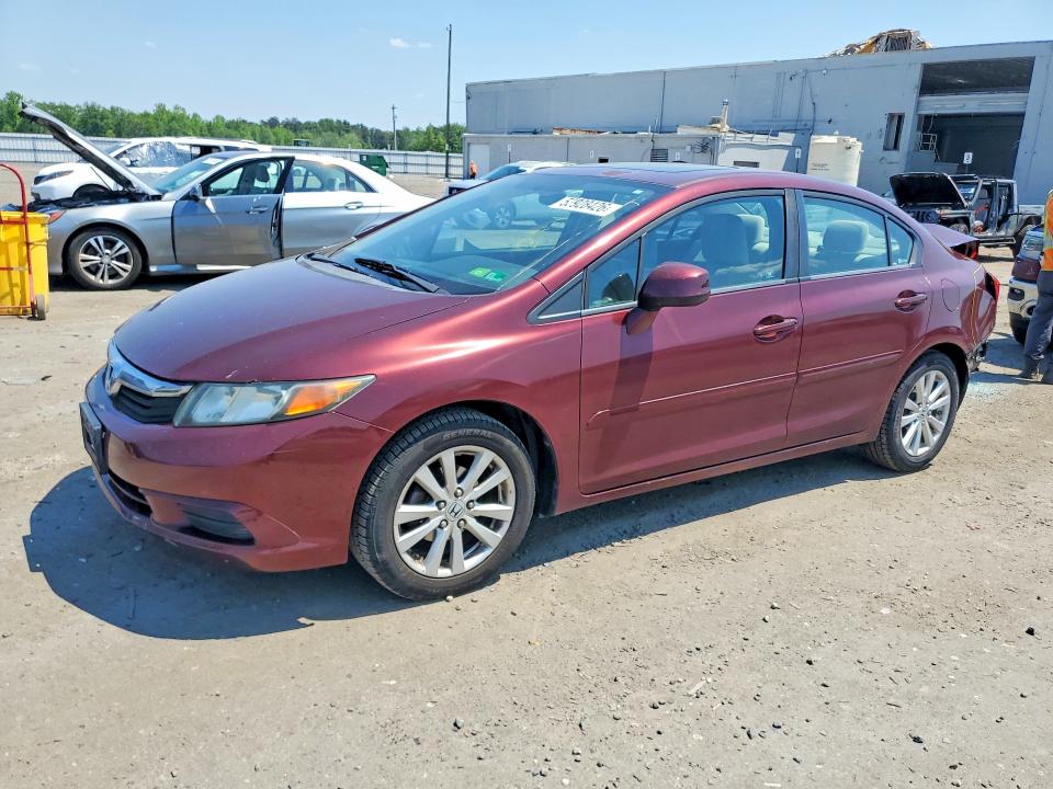 Auction sale of the 2012 Honda Civic, vin: 2HGFB2F80CH579599, lot number: 53928426