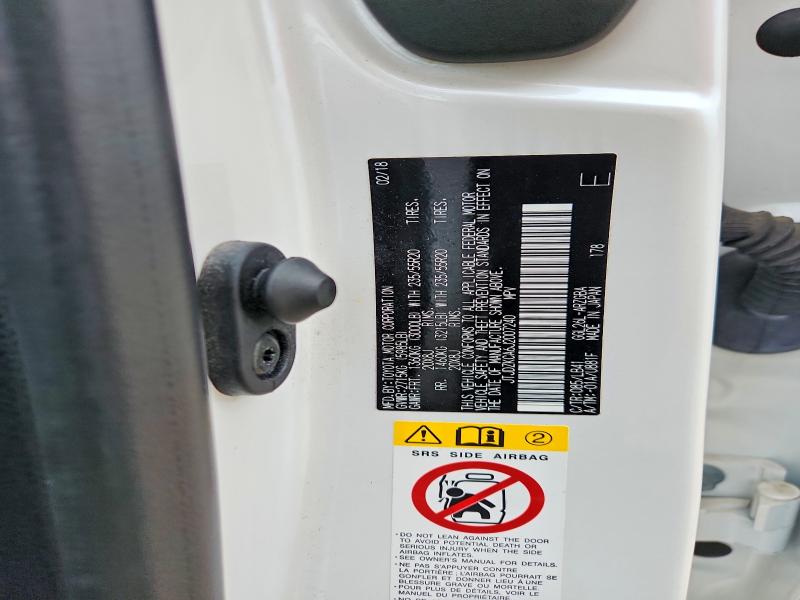 Продаж на аукціоні авто 2018 Lexus Rx, vin: JTJDZKCA6J2007240, номер лоту: 52264026