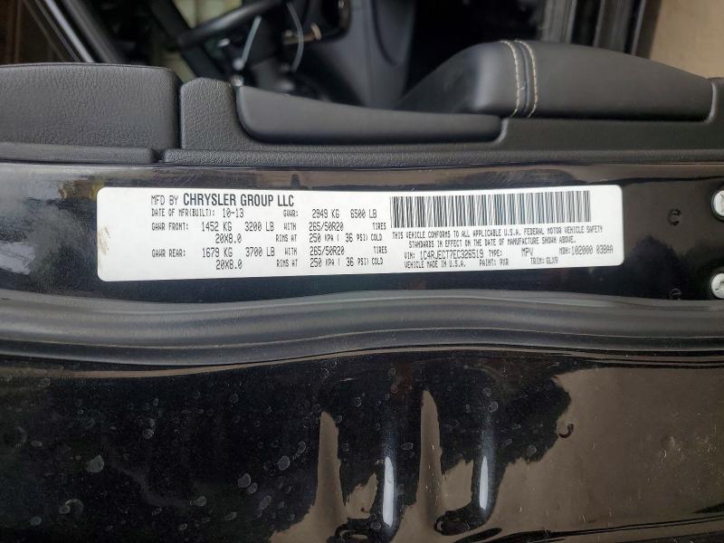 Продажа на аукционе авто 2014 Jeep Grand Cherokee, vin: 1C4RJECT7EC326519, номер лота: 51466616