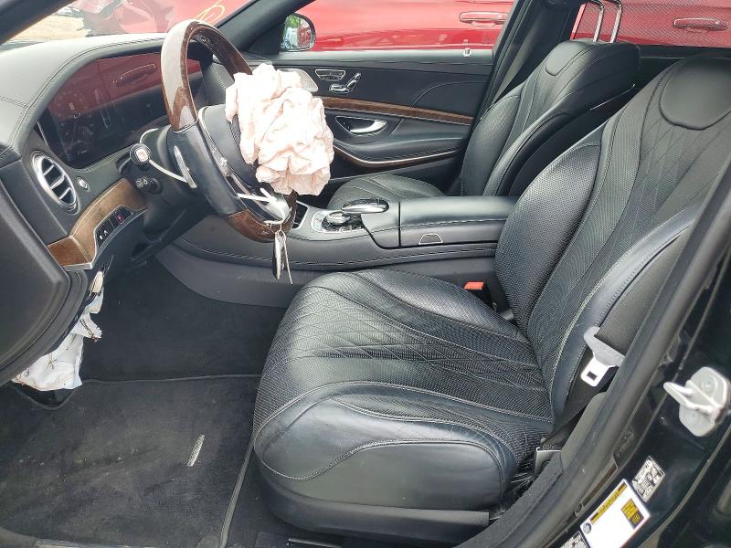 2018 Mercedes-benz S მანქანა იყიდება აუქციონზე, vin: WDDUG8GB3JA372811, აუქციონის ნომერი: 52882466