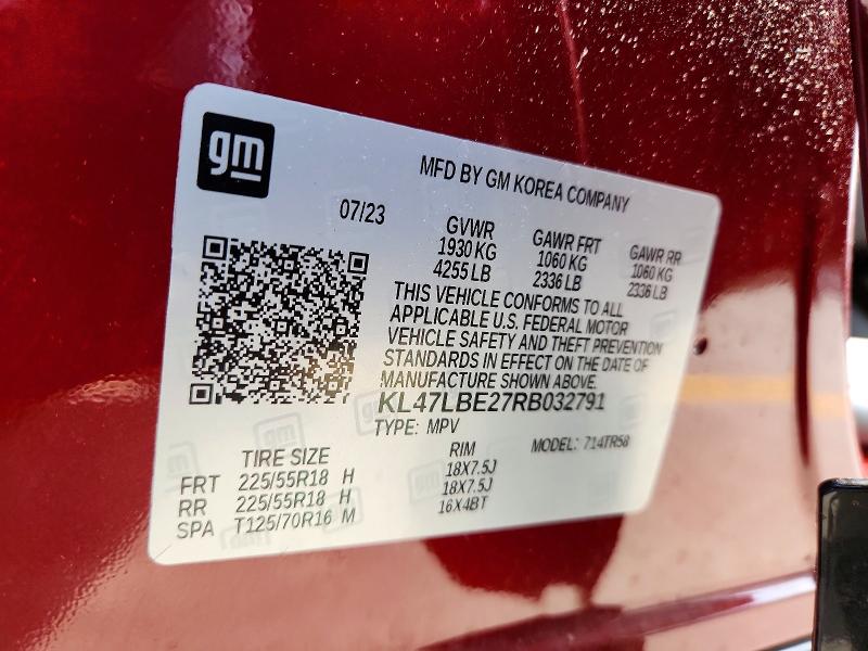 Продаж на аукціоні авто 2024 Buick Envista, vin: KL47LBE27RB032791, номер лоту: 53745006