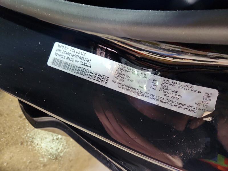 2026 Chrysler Pacifica მანქანა იყიდება აუქციონზე, vin: 2C4RC1BG2TR267763, აუქციონის ნომერი: 55600486