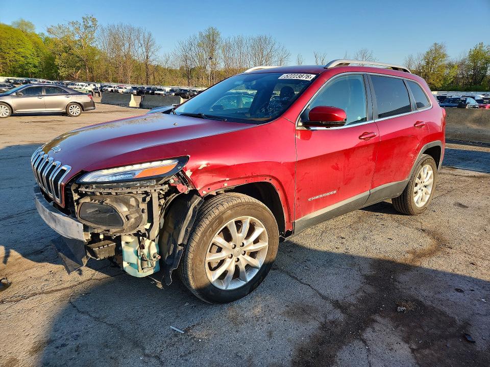 Продажа на аукционе авто 2015 Jeep Cherokee, vin: 1C4PJMDB6FW630612, номер лота: 52223876