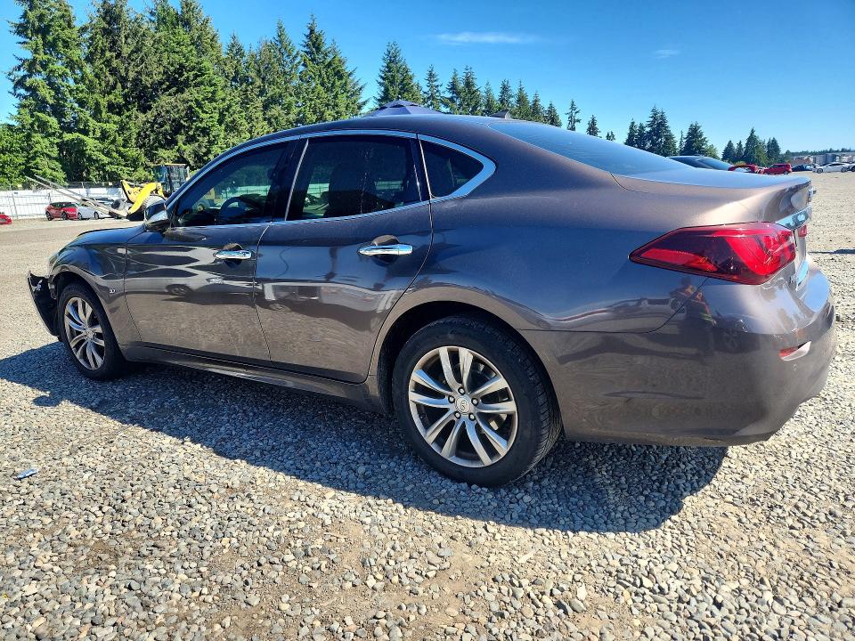 2018 Infiniti Q70 მანქანა იყიდება აუქციონზე, vin: JN1BY1AR2JM220175, აუქციონის ნომერი: 55287376