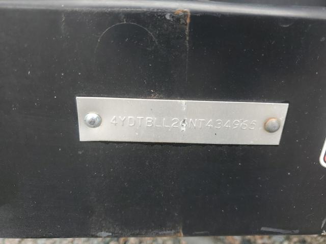 53759376 :رقم المزاد ، 4YDTBLL26NT434965 vin ، 2022 Keystone Rv Bullet مزاد بيع