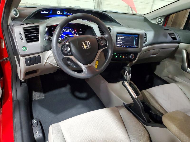 53930146 :رقم المزاد ، 2HGFG3B81CH522454 vin ، 2012 Honda Civic مزاد بيع