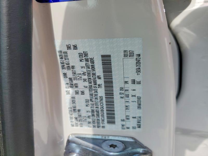 Продажа на аукционе авто 2016 Ford Escape, vin: 1FMCU0GX8GUC57605, номер лота: 54951966