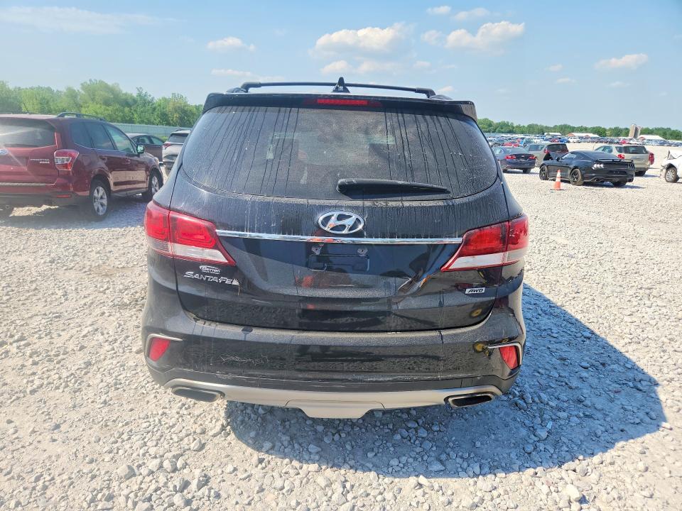 55230126 :رقم المزاد ، KM8SMDHF0HU221501 vin ، 2017 Hyundai Santa Fe مزاد بيع