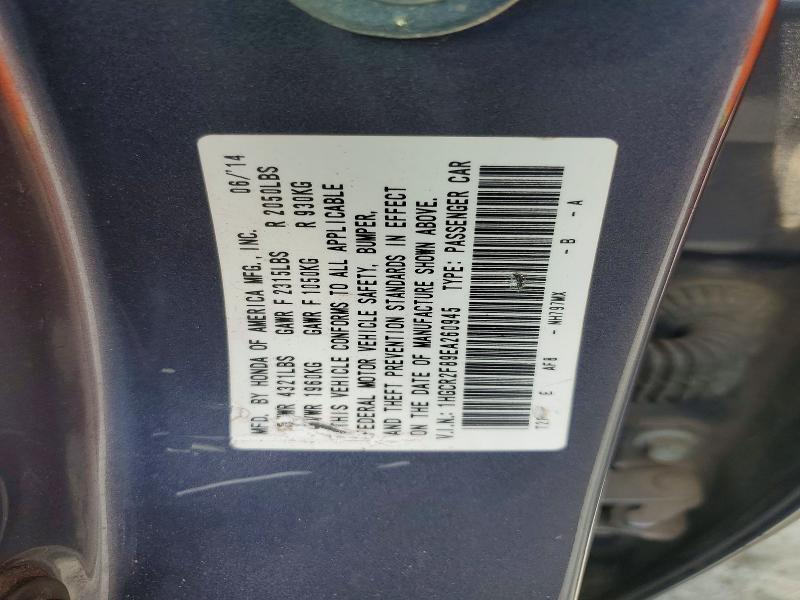 Продаж на аукціоні авто 2014 Honda Accord, vin: 1HGCR2F89EA260945, номер лоту: 54988666