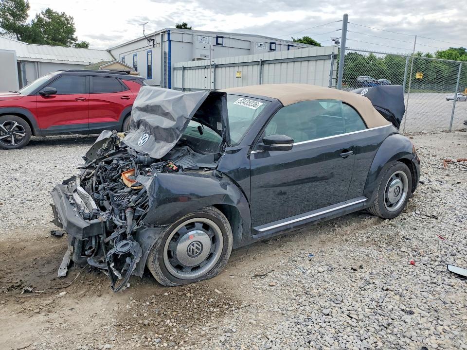 53435236 :رقم المزاد ، 3VW5DAAT2JM505199 vin ، 2018 Volkswagen Beetle مزاد بيع