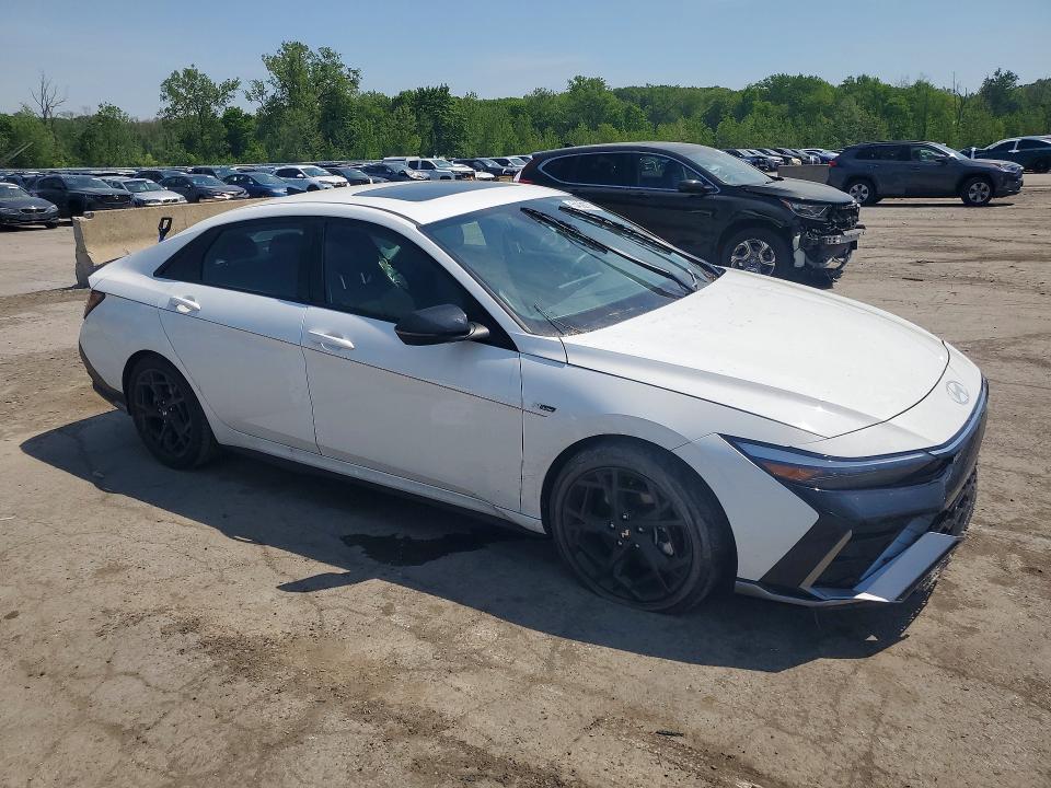 54085776 :رقم المزاد ، KMHLR4DF2SU075721 vin ، 2025 Hyundai Elantra مزاد بيع