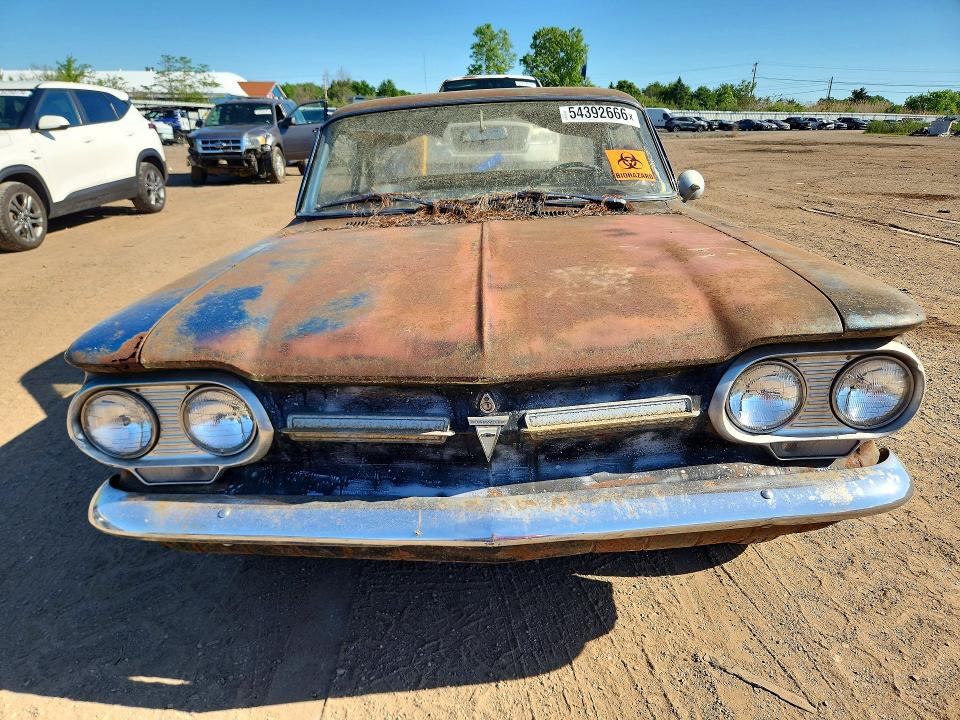 1962 Chevrolet Corvaire მანქანა იყიდება აუქციონზე, vin: 20927W298565, აუქციონის ნომერი: 54392666