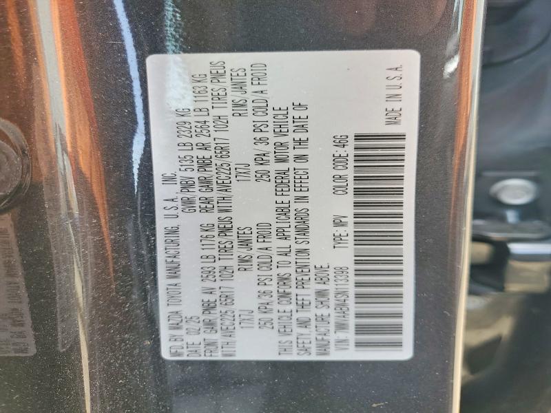 Aukcja sprzedaży 2025 Mazda Cx-50, vin: 7MMVAABW4SN113398, numer aukcji: 54123266