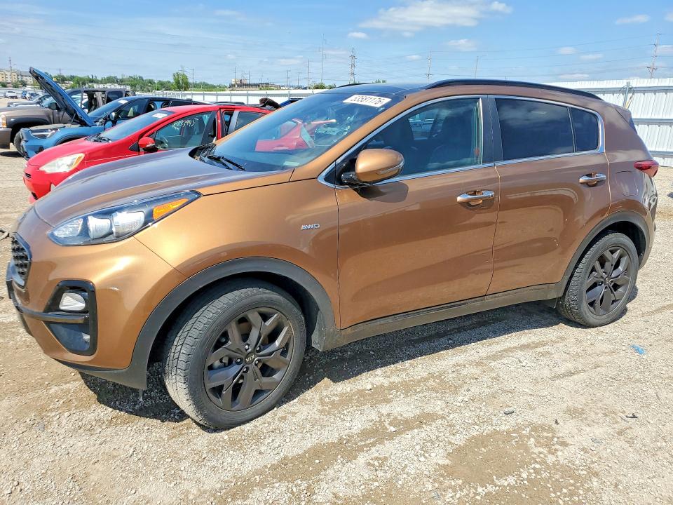 Продаж на аукціоні авто 2020 Kia Sportage, vin: KNDP6CAC8L7637835, номер лоту: 53581176