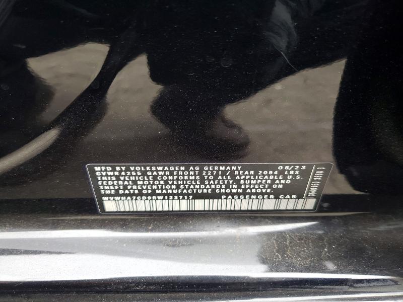 2024 Volkswagen Gti მანქანა იყიდება აუქციონზე, vin: WVWHA7CD9RW123717, აუქციონის ნომერი: 52090046