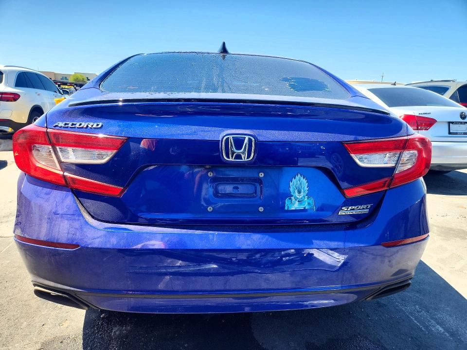2021 Honda Accord მანქანა იყიდება აუქციონზე, vin: 1HGCV1F45MA113216, აუქციონის ნომერი: 54910426