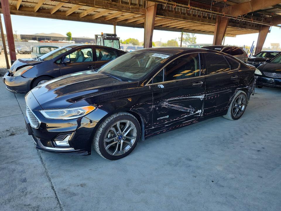 53391886 :رقم المزاد ، 3FA6P0RUXKR106931 vin ، 2019 Ford Fusion مزاد بيع