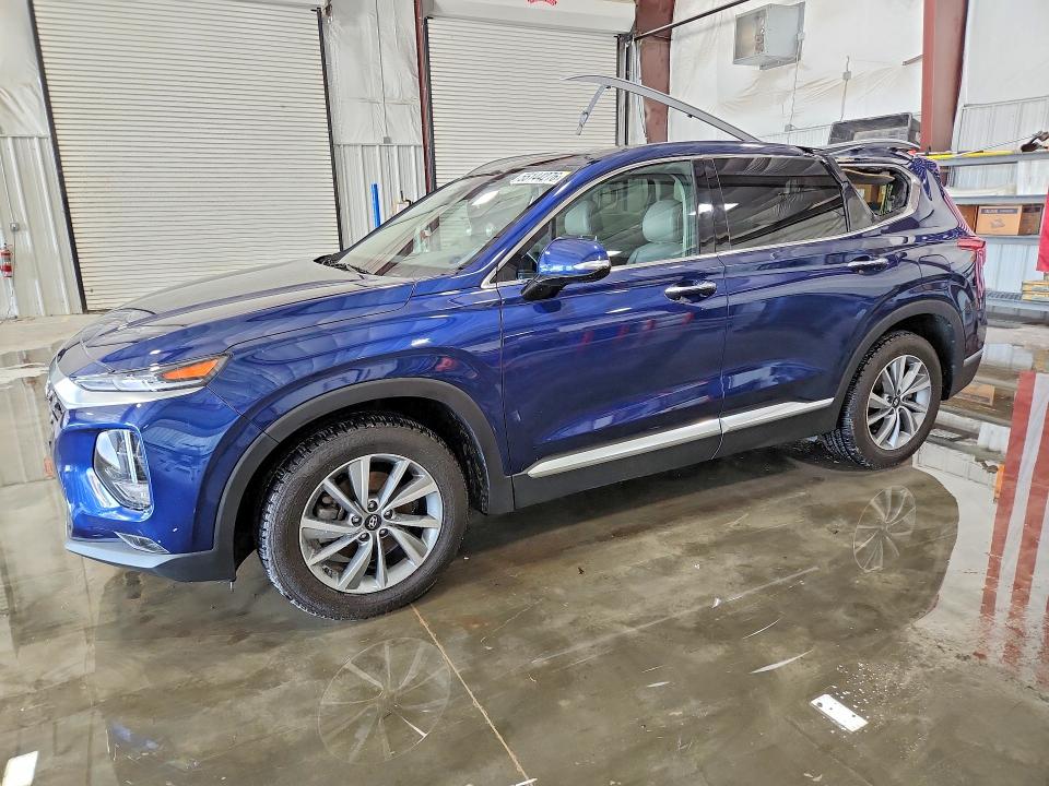 2020 Hyundai Santa Fe მანქანა იყიდება აუქციონზე, vin: 5NMS3CADXLH153699, აუქციონის ნომერი: 55144276