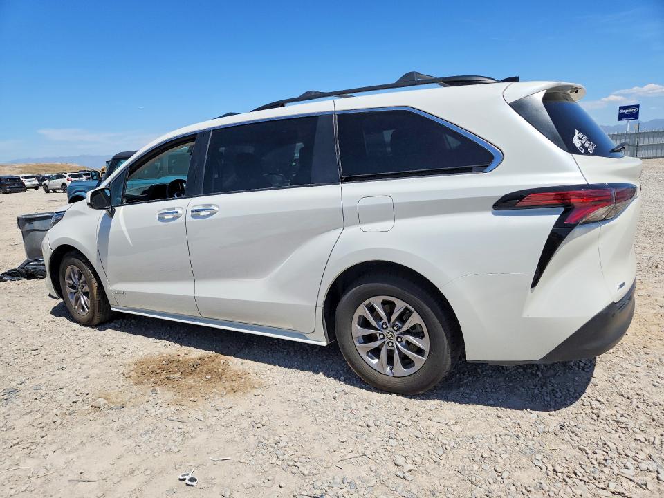 Auction sale of the 2021 Toyota Sienna, vin: 5TDJSKFC4MS027930, lot number: 53101076