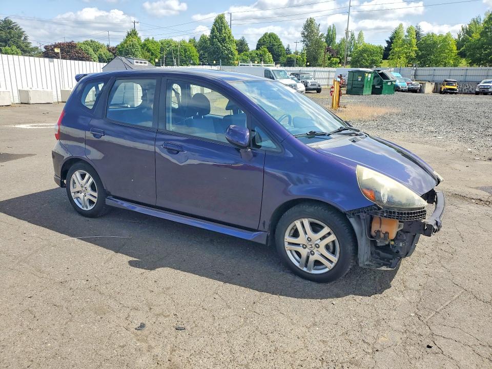 2008 Honda Fit მანქანა იყიდება აუქციონზე, vin: JHMGD37658S058313, აუქციონის ნომერი: 55612146