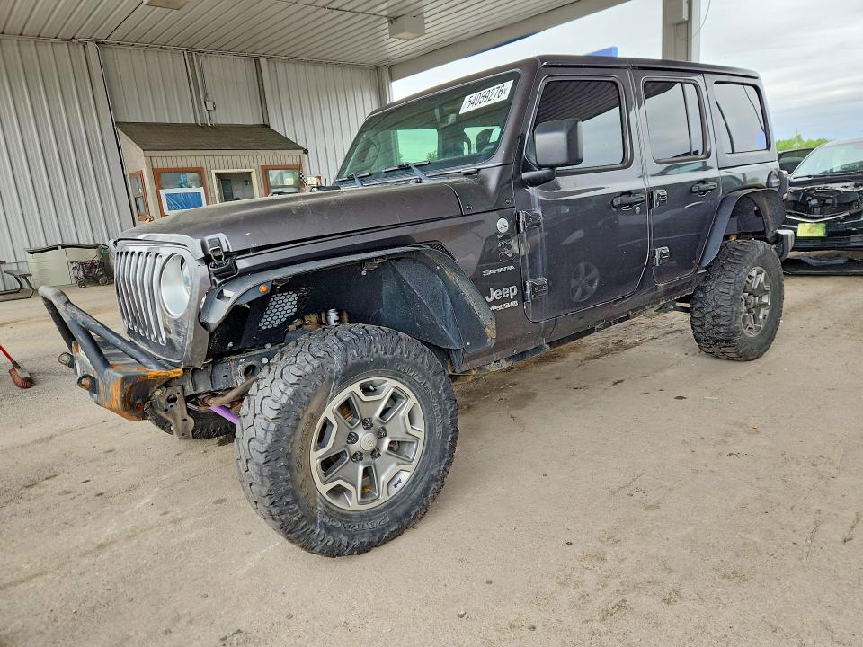 Продаж на аукціоні авто 2018 Jeep Wrangler Unlimited, vin: 1C4HJXEGXJW205015, номер лоту: 54059276