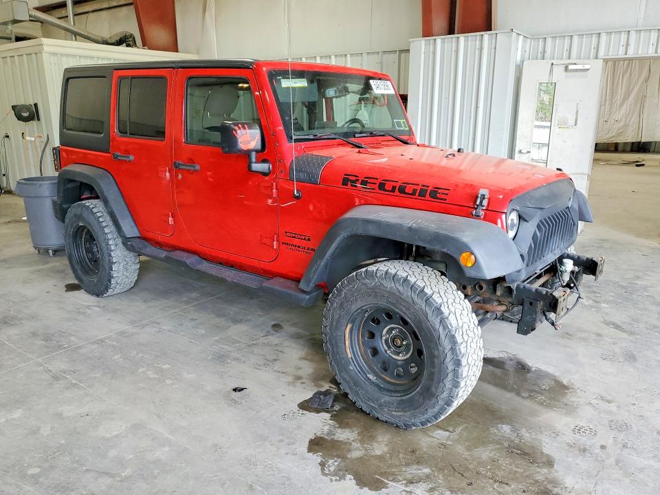 Продажа на аукционе авто 2017 Jeep Wrangler Unlimited, vin: 1C4BJWDG9HL680538, номер лота: 54615896