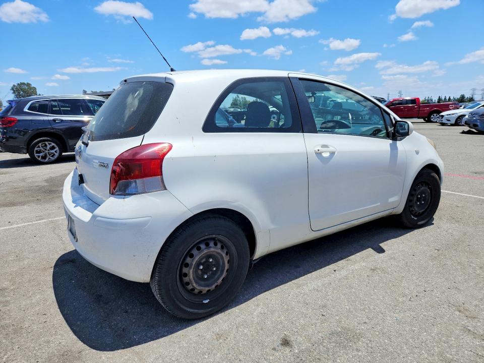 55054766 :رقم المزاد ، JTDJT4K31A5291168 vin ، 2010 Toyota Yaris مزاد بيع