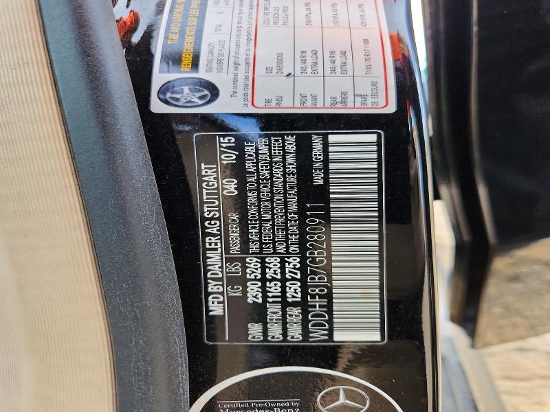 55402856 :رقم المزاد ، WDDHF8JB7GB280911 vin ، 2016 Mercedes-benz E مزاد بيع