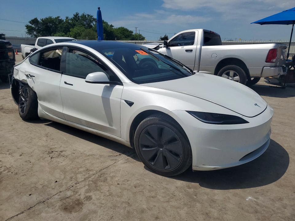 55224536 :رقم المزاد ، 5YJ3E1EA9SF964834 vin ، 2025 Tesla Model 3 مزاد بيع