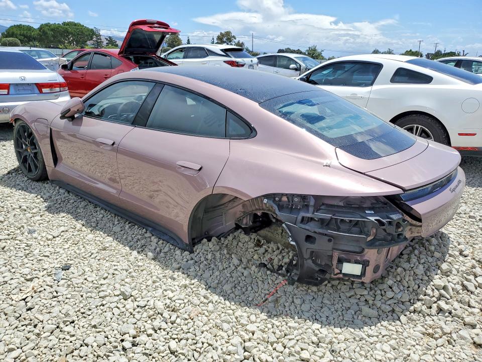 2024 Porsche Taycan მანქანა იყიდება აუქციონზე, vin: WP0AD2Y19RSA47498, აუქციონის ნომერი: 55035316