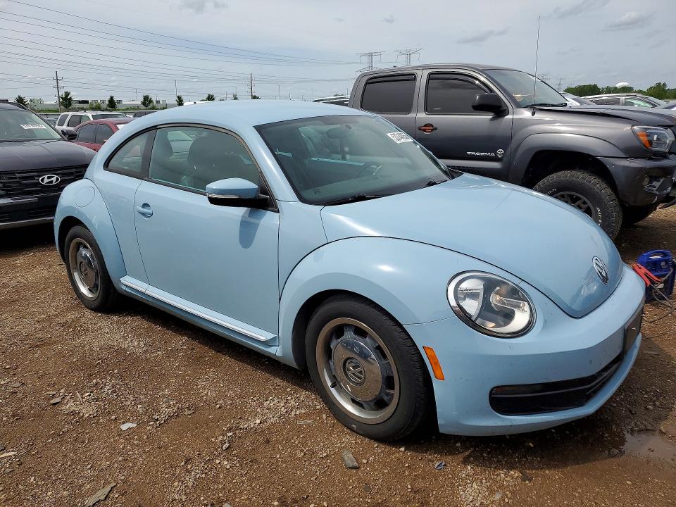 2012 Volkswagen Beetle მანქანა იყიდება აუქციონზე, vin: 3VWJX7AT0CM656599, აუქციონის ნომერი: 53744056