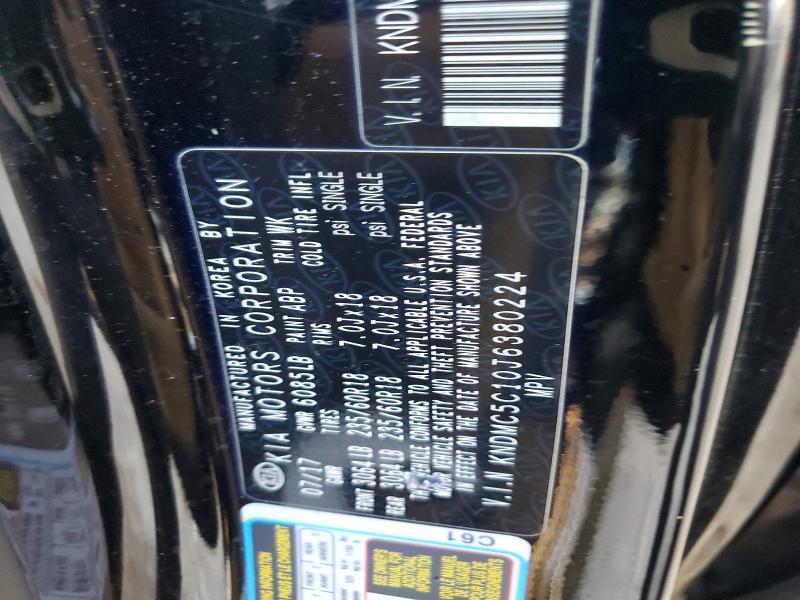 Aukcja sprzedaży 2018 Kia Sedona, vin: KNDMC5C10J6380224, numer aukcji: 54719666