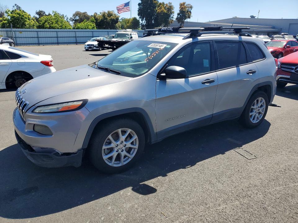 Продажа на аукционе авто 2016 Jeep Cherokee, vin: 1C4PJLAB5GW288103, номер лота: 53558146