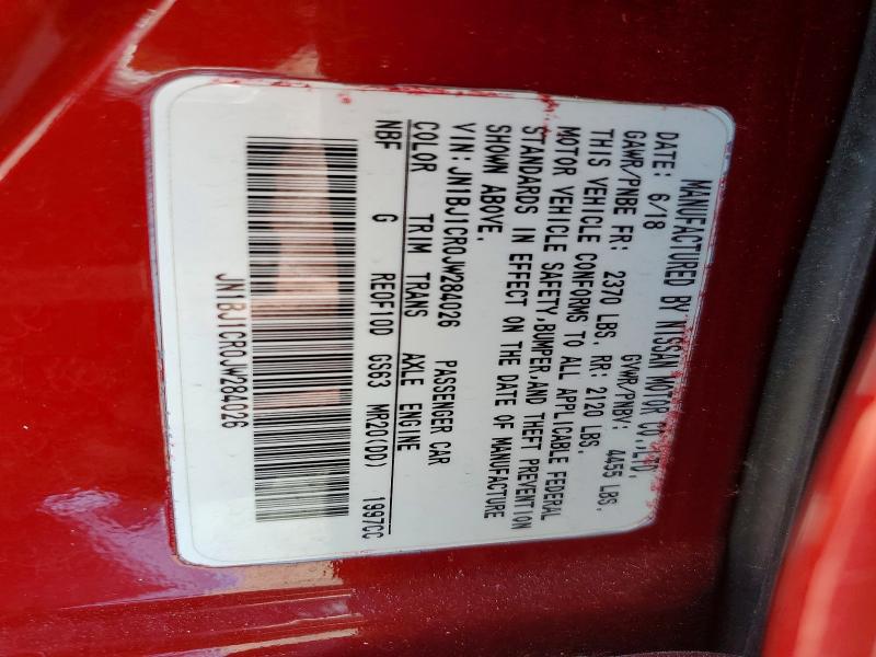 Aukcja sprzedaży 2018 Nissan Rogue Sport, vin: JN1BJ1CR0JW284026, numer aukcji: 55234956