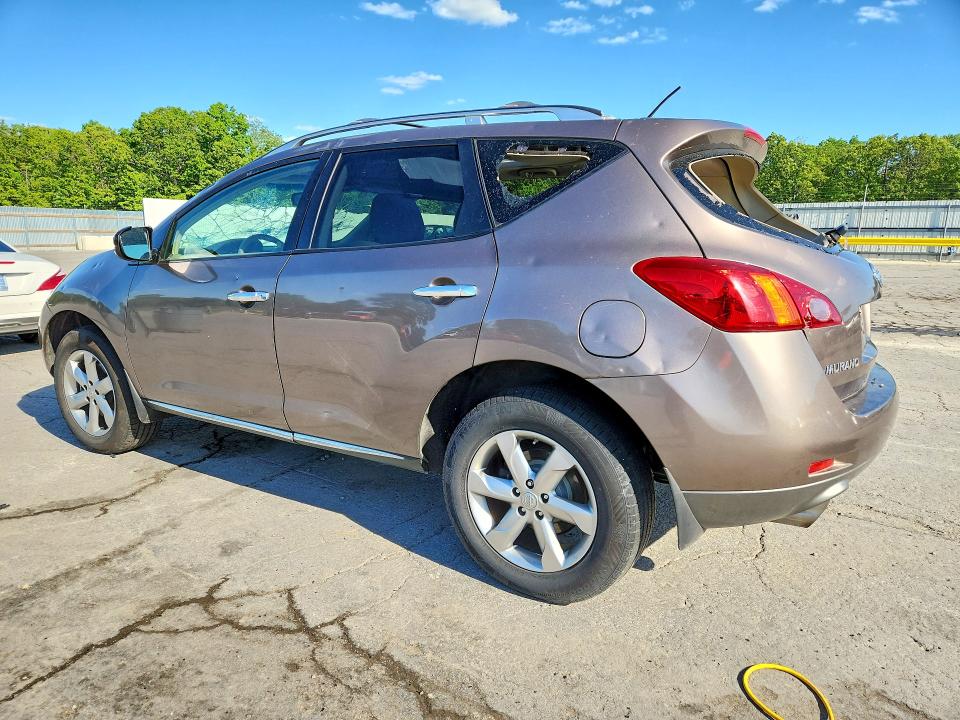 2009 Nissan Murano მანქანა იყიდება აუქციონზე, vin: JN8AZ18W39W208607, აუქციონის ნომერი: 53115926