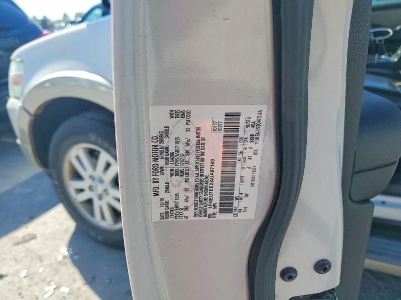 53172886 :رقم المزاد ، 1FMEU7EEXAUA97169 vin ، 2010 Ford Explorer مزاد بيع