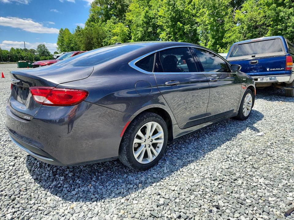 Продаж на аукціоні авто 2015 Chrysler 200 Limited, vin: 1C3CCCAB1FN664359, номер лоту: 53650486