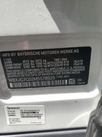 Продаж на аукціоні авто 2021 Bmw X1, vin: WBXJG7C02M5S78320, номер лоту: 54106926