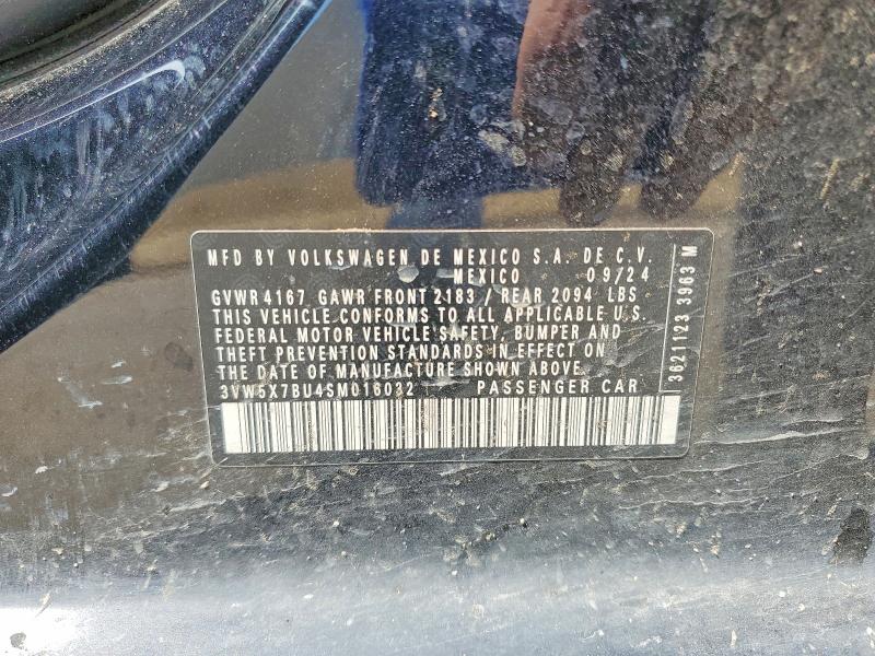 Продаж на аукціоні авто 2025 Volkswagen Jetta, vin: 3VW5X7BU4SM016032, номер лоту: 52252516