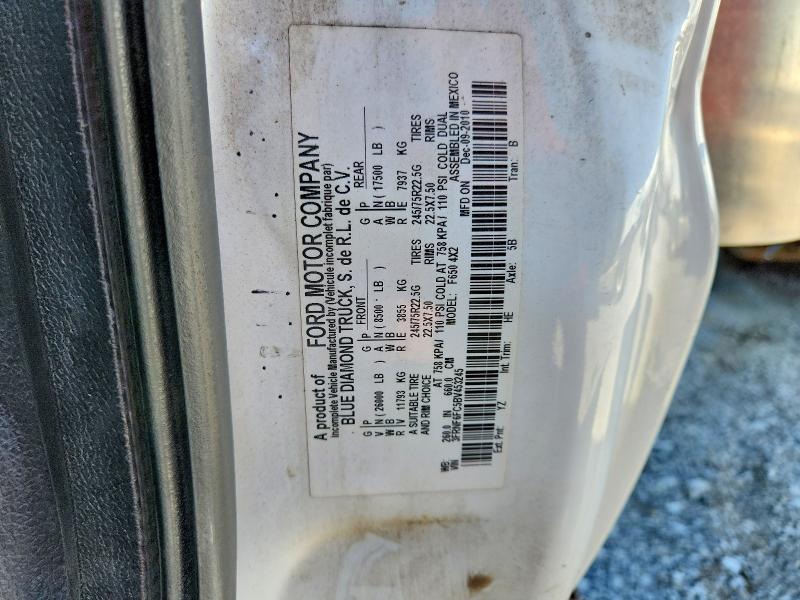 2011 Ford F650 მანქანა იყიდება აუქციონზე, vin: 3FRNF6FC5BV453245, აუქციონის ნომერი: 53884646